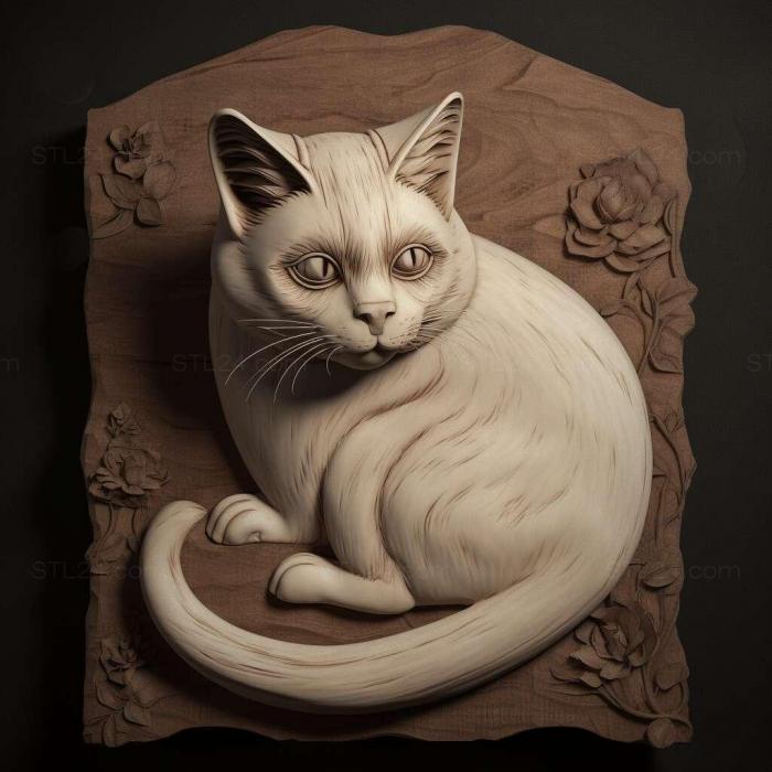 Snowshoe cat 2